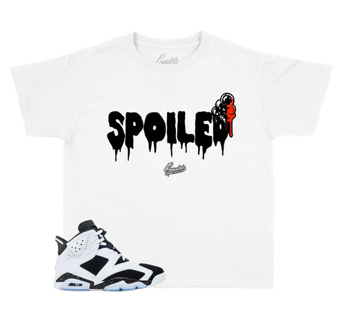 Kids - White Black 6 Spoiled Shirt