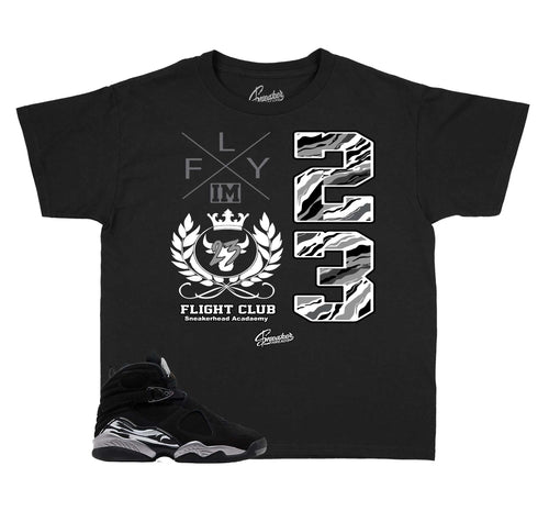 Kids - Chrome 8 Flight Crest Shirt