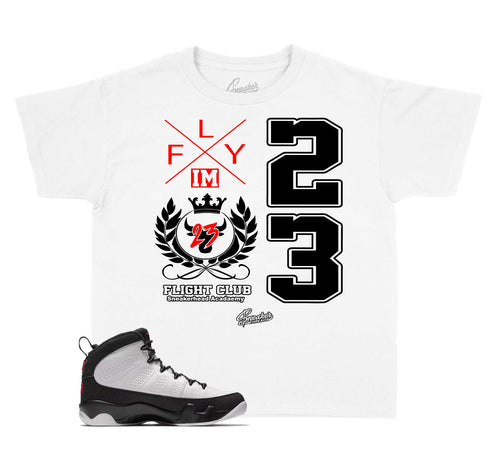 Kids - OG 9 Flight Crest Shirt