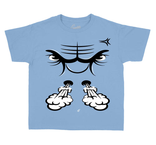 Kids - University Blue 14 Raging Face Shirt