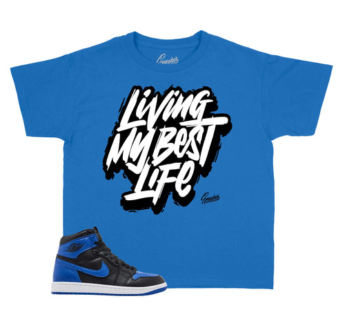 Kids - Royal 1 Living Life Shirt