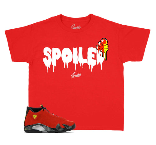 Kids - Challenge Red 14 Spoiled Shirt