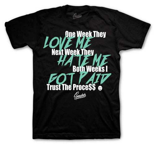 Protro 6 Statue Of Liberty - Trust The Process Shirt - Black