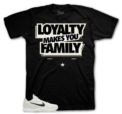 Protro 6 Sail All Star - Loyalty Makes You Family Shirt