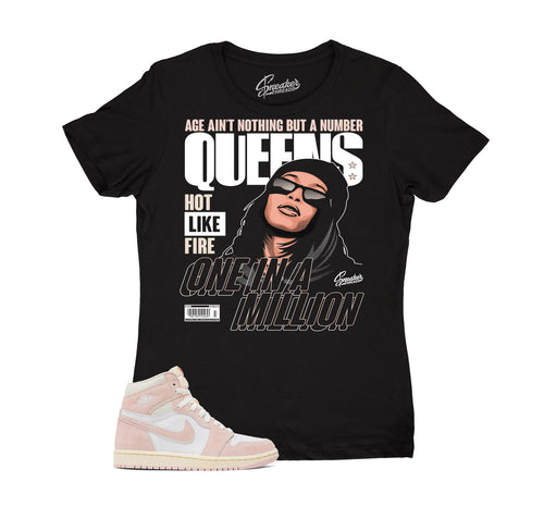 Womens - Washed Pink 1 Queens Shirt