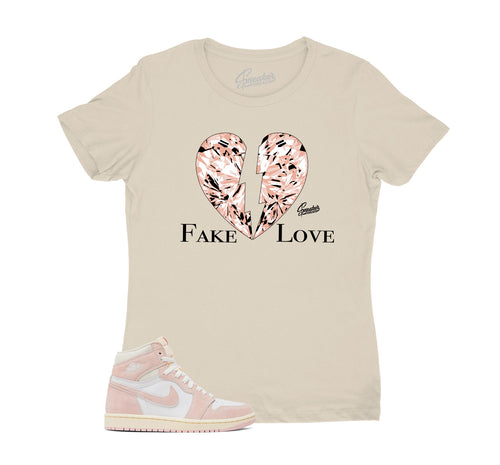 Womens - Washed Pink 1 Love Shirt