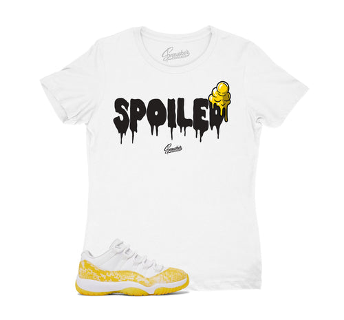 Womens - Yellow Snakeskin 11 Spoiled Shirt
