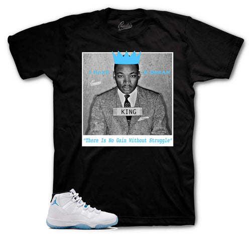 Retro 11 Legend Blue Freedom Shirt