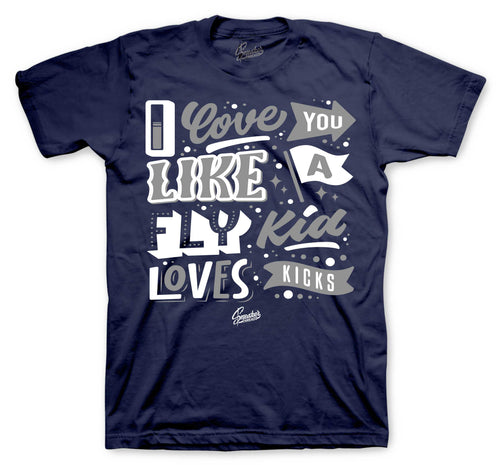 Dunk Midnight Navy Love Kicks Shirt