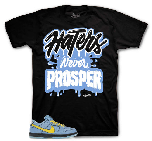 Dunk SB Bubbles Haters Never Prosper Shirt