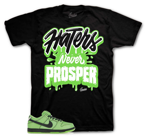 Dunk SB Buttercup Haters Never Prosper Shirt