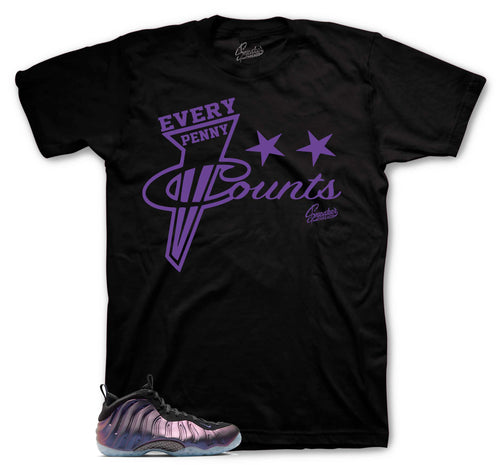 Foamposite Eggplant Every Penny Shirt