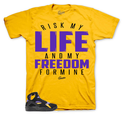 Huarache Varsity Purple My Life Shirt