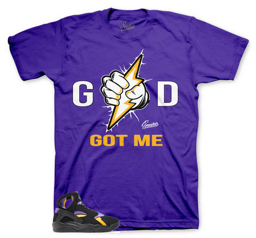 Huarache Varsity Purple God Got Me Shirt
