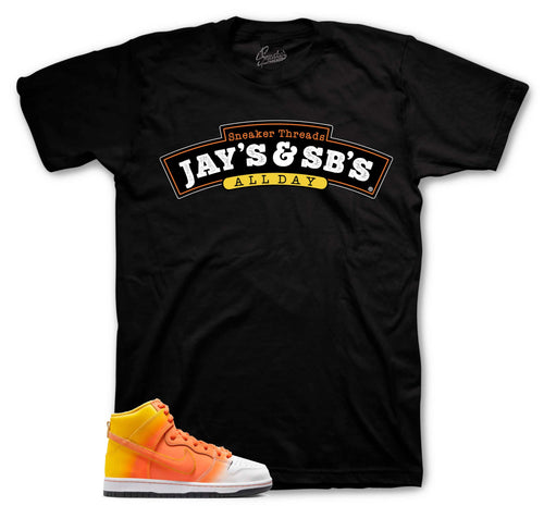 Dunk SB High Sweet Tooth Jays & SBs Shirt