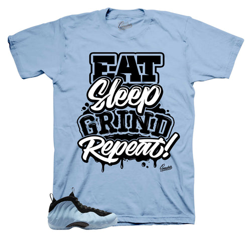 Foamposite Psychic Blue Daily Routine Shirt