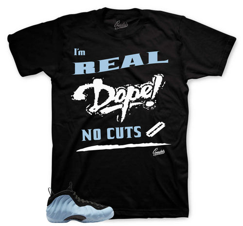 Foamposite Psychic Blue No Cuts Shirt