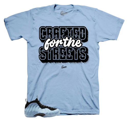 Foamposite Psychic Blue Crafted For Streets Shirt