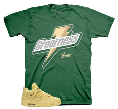 Greatness Graphic T-Shirt | Matches Jordan 1 Amazonas Lemonade
