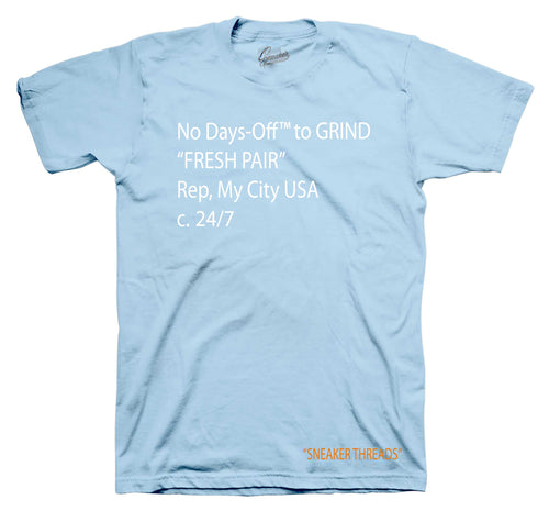 Retro 1 Alaska White No Days Off Shirt