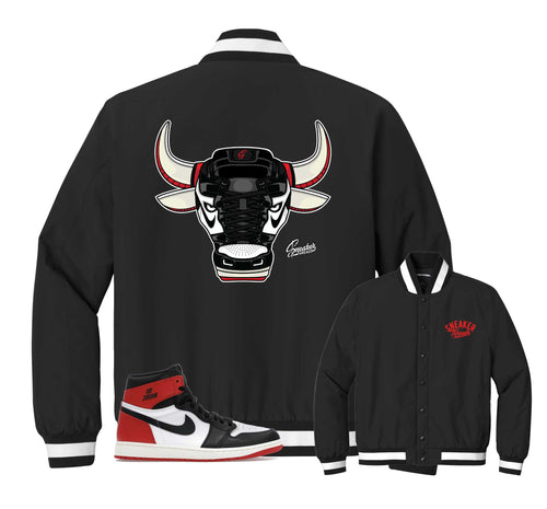 Retro 1 Black Toe War Bully Insulated Jacket