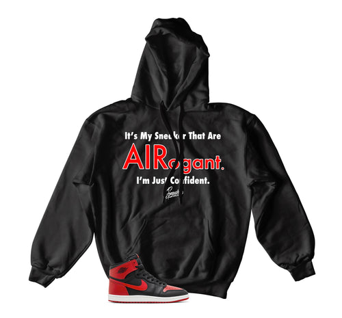 Retro 1 Bred Airogance Hoody