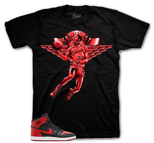 Retro 1 Bred Greatest Shirt