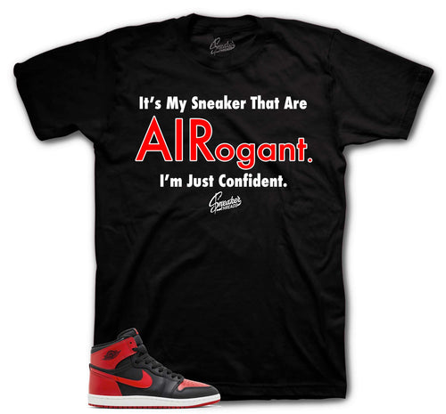 Retro 1 Bred Airogant Shirt
