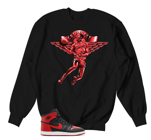 Retro 1 Bred Greatest Sweater