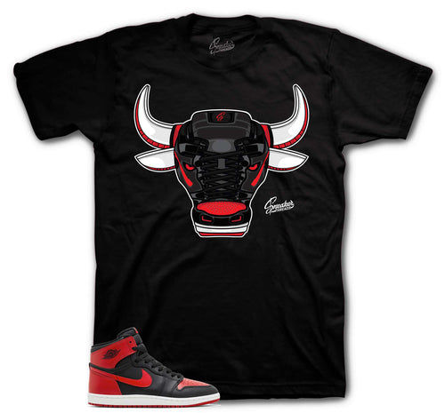 Retro 1 Bred War Bully Shirt