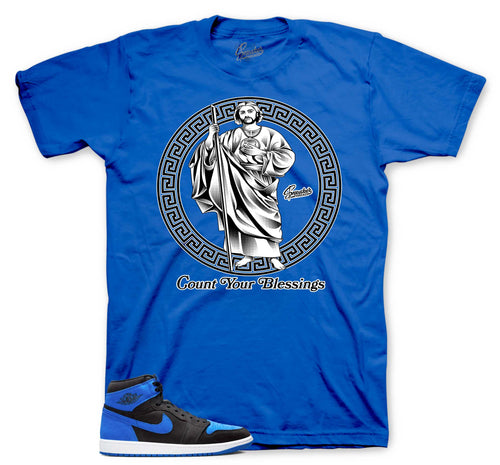 Retro 1 Royal San Judas Shirt