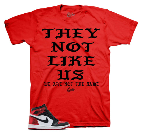 Retro 1 Ruby Not Like Us Shirt