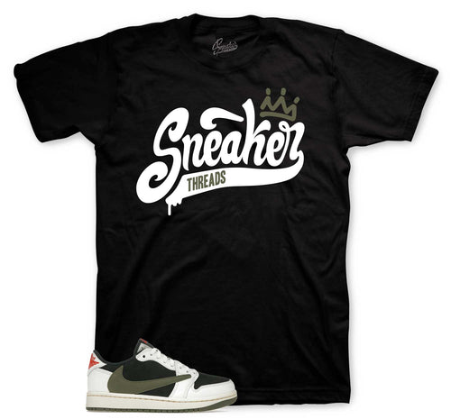 Retro 1 Olive ST Crown Shirt