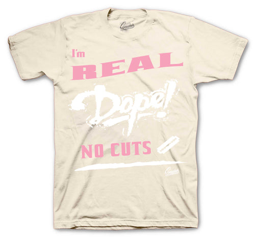 Retro 1 Travis Scott Shy Pink No Cuts Shirt