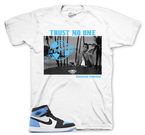 Retro 1 UNC Toe Tony Knows Shirt