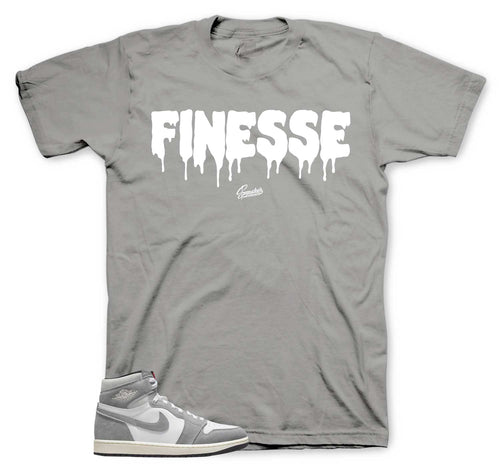 Retro 1 Black Smoke Finesse Shirt