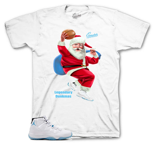 Retro 11 Legend Blue Dunkmas Shirt