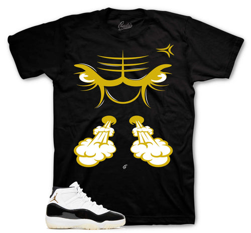 Retro 11 Gratitude DMP Raging Face Shirt