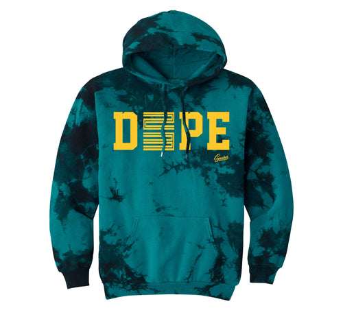Retro 11 Gamma Blue D23 Tye Dye Hoody