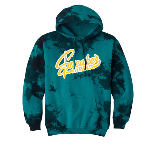 Retro 11 Gamma Blue ST Logo Tye Dye Hoody