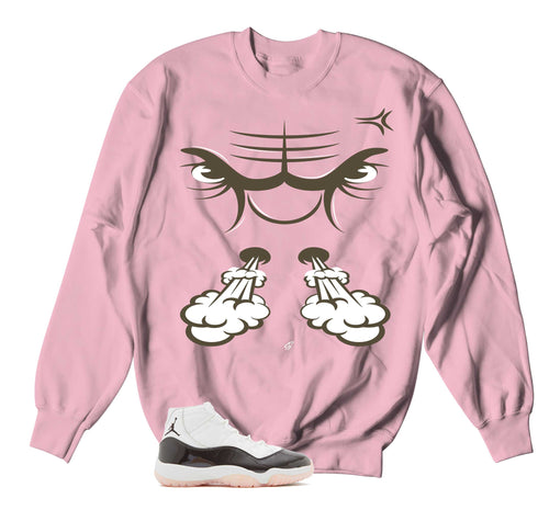 Retro 11 Neapolitan Raging Face Sweater