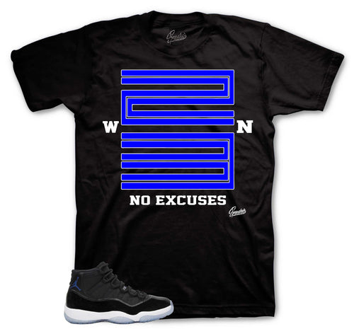 Win 23 Graphic T-Shirt | Jordan 11 Varsity Royal Space Jams