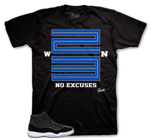Win 23 Graphic T-Shirt | Jordan 11 Varsity Royal Space Jams