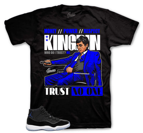 Trust issues Graphic T-Shirt | Jordan 11 Varsity Royal Space Jams (Copy)