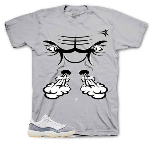 Retro 11 Low Year Of The Snake Snakeskin Shirt