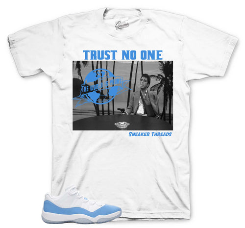 Retro 11 University Blue Tony Knows Shirt