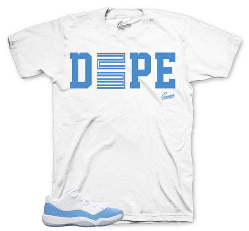 Retro 11 University Blue Dope Shirt