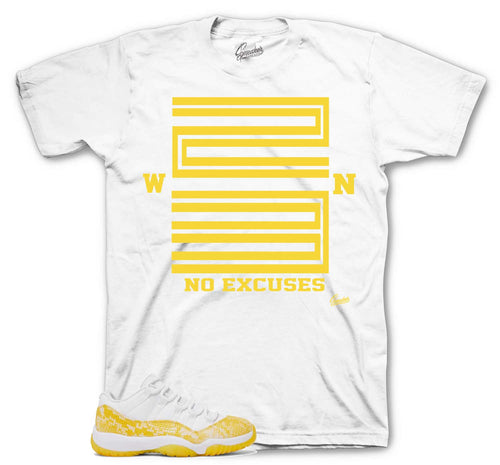 Retro 11 Yellow Snakeskin Win 23 Shirt
