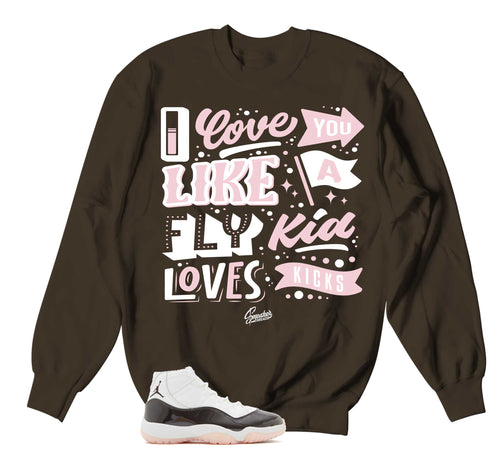 Retro 11 Neapolitan Love Kicks Sweater