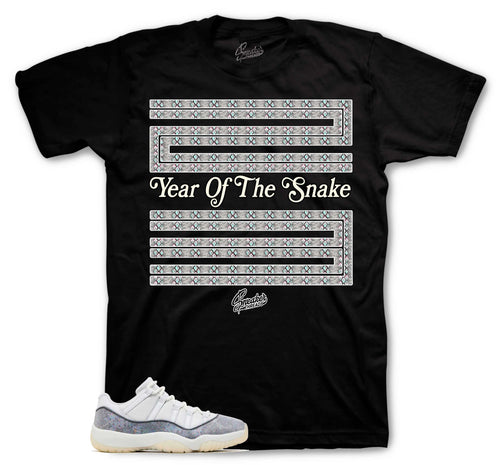 Retro 11 Low Year Of The Snake Crest Shirt